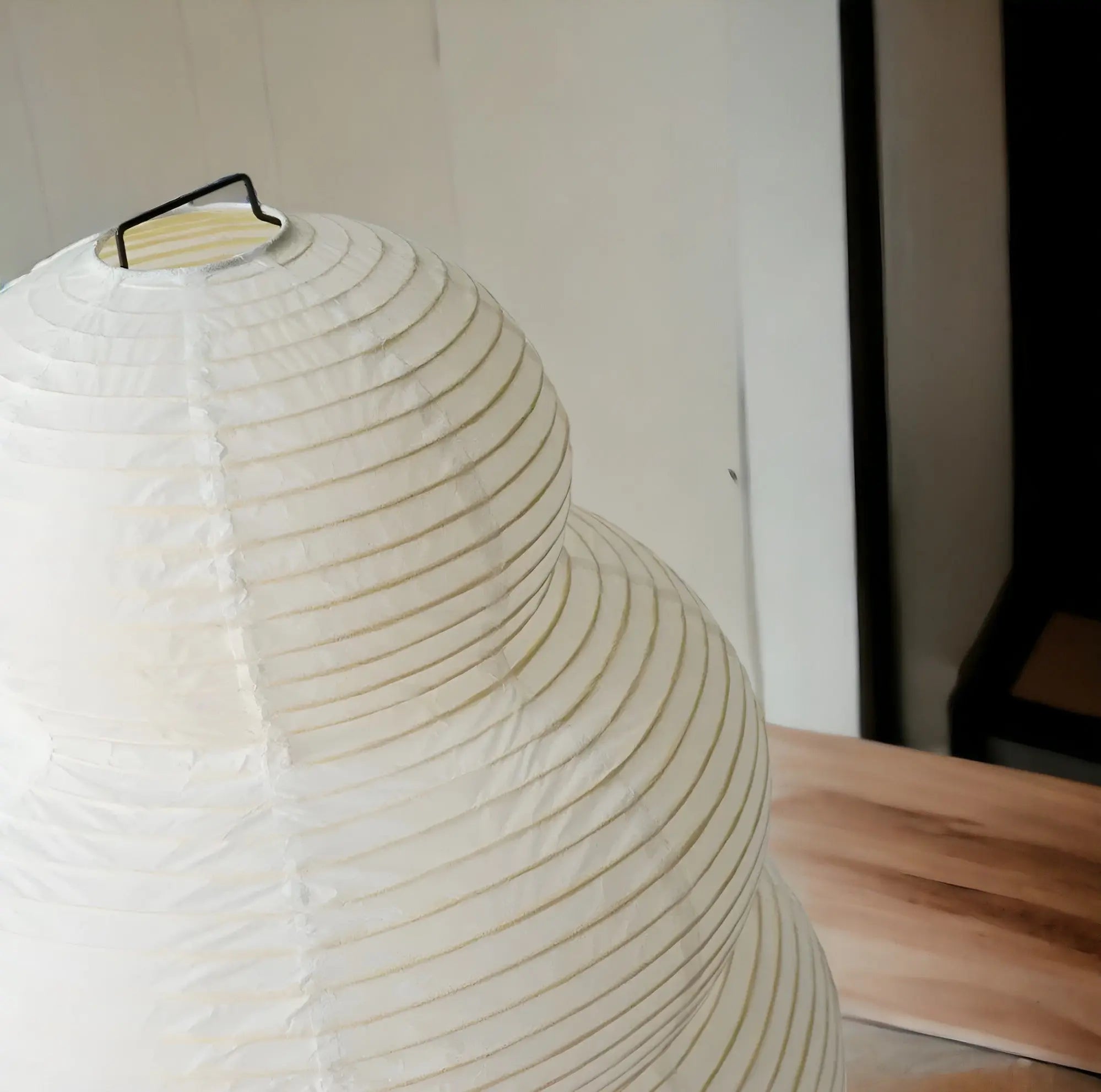 Zen Harmony | Rijstpapier Vloerlamp Japanse Stijl - Afbeelding 4