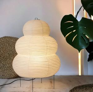 Zen Harmony | Rijstpapier Vloerlamp Japanse Stijl