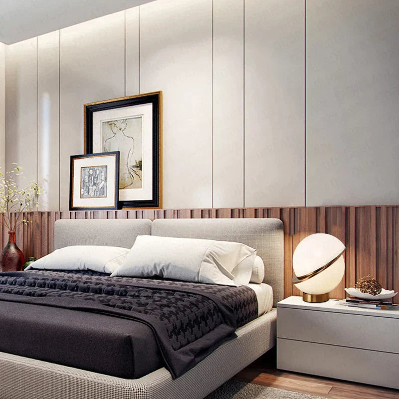 SnowGlobe™ | Scandinavische Postmoderne Witte Creatieve Bolvormige Lamp - Afbeelding 4