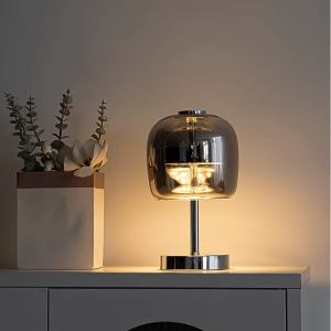 Nordic | Decoratieve Tafellamp - Eenvoudige Glazen Lamp
